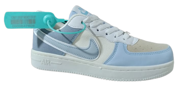 Tenis NIKE FORCE ONE CLASIC, Mujer Azul Triple A (2)